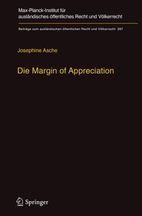 Abbildung von: Die Margin of Appreciation - Springer