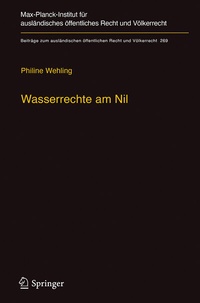 Abbildung von: Wasserrechte am Nil - Springer