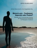 Cover: Mensch sein - Fundament, Imperativ oder Floskel? - innsbruck university press