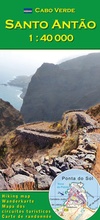 Cover: Cabo Verde: Santo Ant&atilde;o (Antao) 1:40000 - AB Kartenverlag
