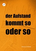 Cover: der Aufstand kommt so oder so - Gonzo Verlag