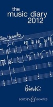 Cover: The Boosey & Hawkes Music Diary 2012 - Boosey & Hawkes Music Publishers Ltd