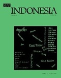 Cover: Indonesia Journal - Southeast Asia Program Publications, Cornell University