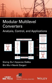 Enlarge image Cover: Modular Multilevel Converters - Wiley-IEEE Press