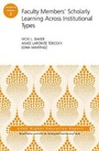 Cover: Faculty Members' Scholarly Learning Across Institutional Types, AEHE 43:2 - Wiley