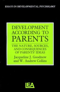 Enlarge image Cover: Development According to Parents - Psychology Press Ltd