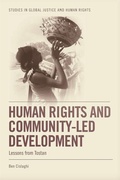 Cover: Human Rights and Community-led Development - Edinburgh University Press