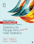 Cover: Study Guide for Psychology to Accompany Neil J. Salkind's Statistics for People Who (Think They) Hate Statistics - SAGE Publications Inc