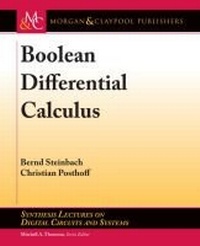 Enlarge image Cover: Boolean Differential Calculus - Morgan and Claypool Life Sciences