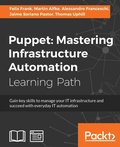 Cover: Puppet: Mastering Infrastructure Automation - Packt Publishing