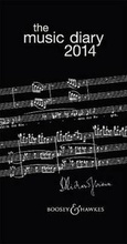 Cover: Music Diary, UK, 2014 - Boosey & Hawkes Music Publishers Ltd