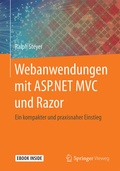 Cover: Webanwendungen mit ASP.NET MVC und Razor - Springer Vieweg