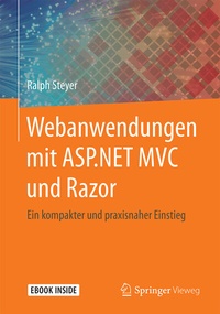 Abbildung von: Webanwendungen mit ASP.NET MVC und Razor - Springer Vieweg