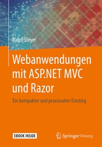 Abbildung von: Webanwendungen mit ASP.NET MVC und Razor - Springer Vieweg