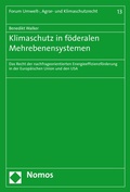 Cover: Klimaschutz in f&ouml;deralen Mehrebenensystemen - Nomos