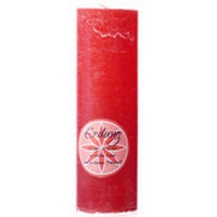 Abbildung von: Chakra Kerze "Erdung" in rot, Höhe ca. 23 cm - Nova MD
