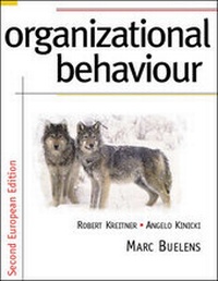 Enlarge image Cover: Organizational Behaviour: European Edition - McGraw-Hill Publishing Co.