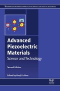 Cover: Advanced Piezoelectric Materials - Woodhead Publishing