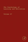 Cover: Psychology of Learning and Motivation - Academic Press