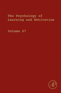 Enlarge image Cover: Psychology of Learning and Motivation - Academic Press