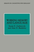 Cover: Working Memory and Language - Psychology Press Ltd