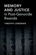 Cover: Memory and Justice in Post-Genocide Rwanda - Cambridge University Press