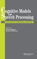 Cover: Cognitive Models Of Speech Processing - Psychology Press Ltd