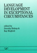 Cover: Language Development In Exceptional Circumstances - Psychology Press Ltd
