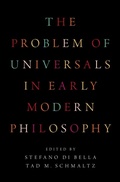 Cover: The Problem of Universals in Early Modern Philosophy - OUP eBook
