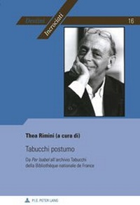 Enlarge image Cover: Tabucchi postumo - Peter Lang Verlag