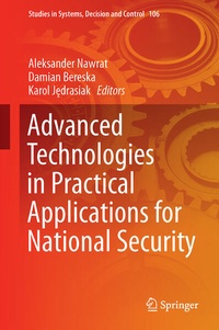 Enlarge image Cover: Advanced Technologies in Practical Applications for National Security - Springer
