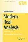Cover: Modern Real Analysis - Springer