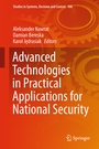 Cover: Advanced Technologies in Practical Applications for National Security - Springer