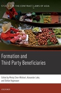 Cover: Formation and Third Party Beneficiaries - Oxford University Press