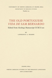 Abbildung von: The Old Portuguese Vida De Sam Bernardo - The University of North Carolina Press