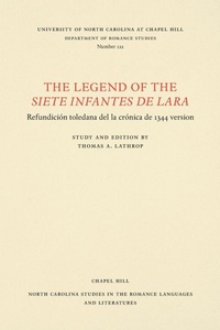 Abbildung von: The Legend of the Siete Infantes De Lara - The University of North Carolina Press