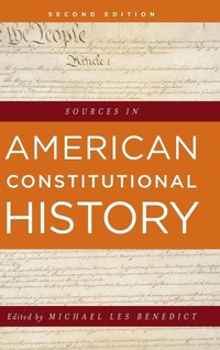 Enlarge image Cover: Sources in American Constitutional History - Rowman & Littlefield Publishers
