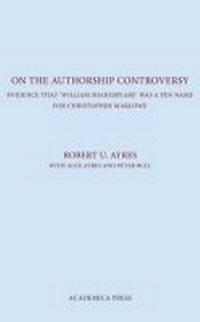 Enlarge image Cover: On the Authorship Controversy - Academica Press