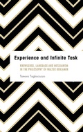 Cover: Experience and Infinite Task - Rowman & Littlefield International