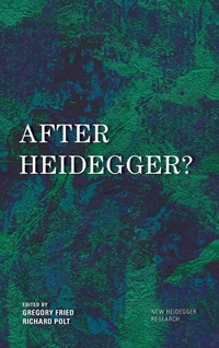 Enlarge image Cover: After Heidegger? - Rowman & Littlefield International