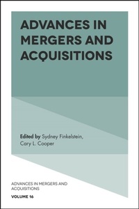 Abbildung von: Advances in Mergers and Acquisitions - Emerald Publishing Limited