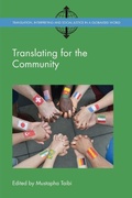 Cover: Translating for the Community - Multilingual Matters