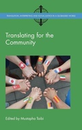 Cover: Translating for the Community - Multilingual Matters
