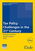 Abbildung von: Tax Policy Challenges in the 21st Century - Linde