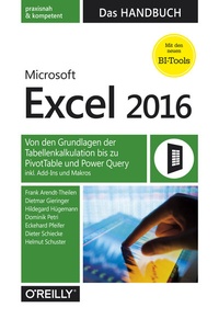 Abbildung von: Microsoft Excel 2016 - Das Handbuch - O'Reilly