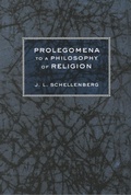 Cover: Prolegomena to a Philosophy of Religion - Cornell University Press