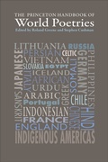 Cover: The Princeton Handbook of World Poetries - Princeton University Press