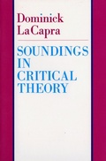 Cover: Soundings in Critical Theory - Cornell University Press