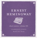 Cover: The Short Stories Volume 3 AUDIO - Simon & Schuster Audio