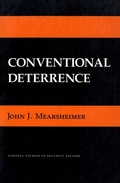 Cover: Conventional Deterrence - Cornell University Press